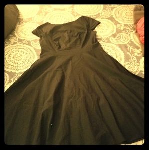 XL Black Swing Dress